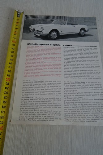 Alfa romeo giulietta spider - alfa,