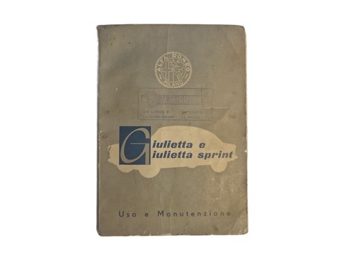 Uso manutenzione alfa romeo - uso,